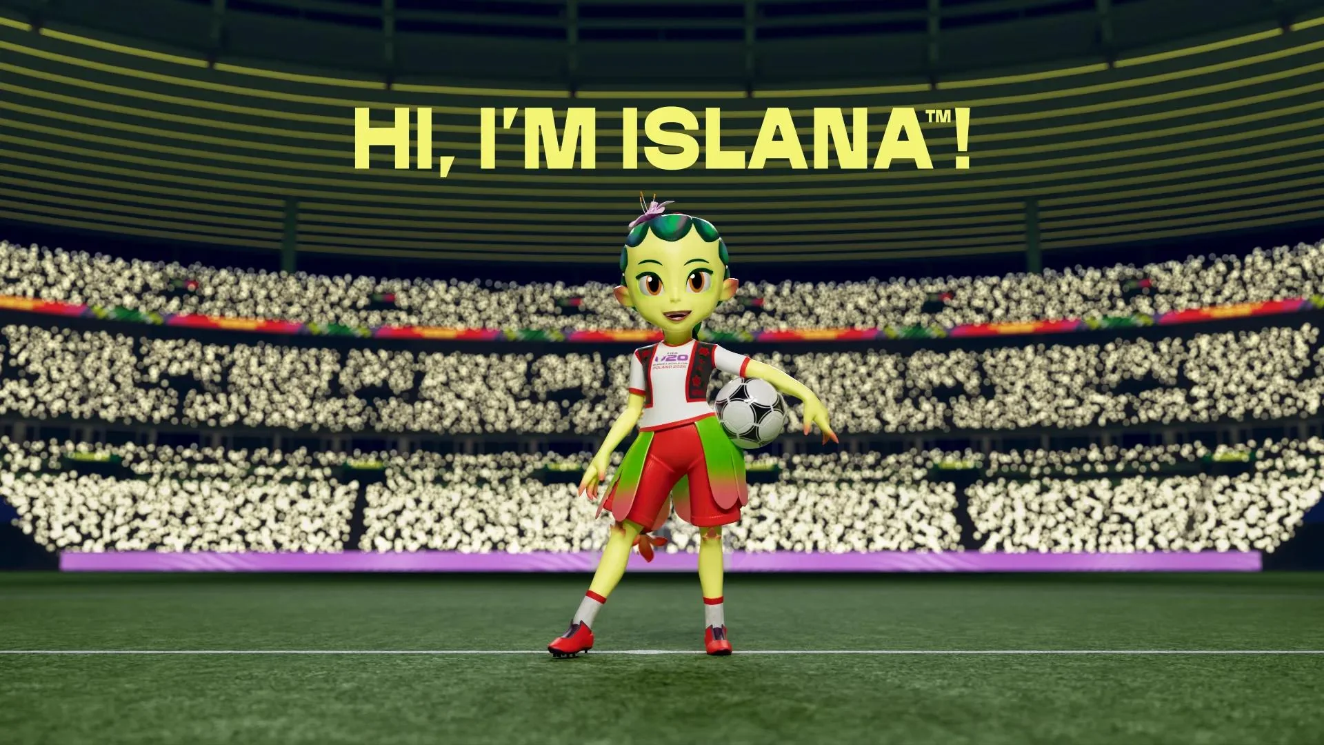 Islana unveiled as FIFA U-20 Women’s World Cup 2026 mascot
